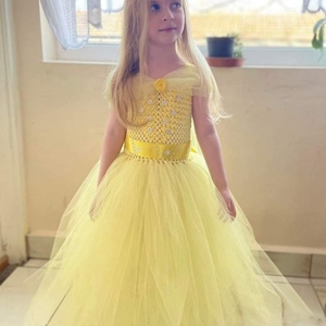 Belle hercegnő tüll jelmez � ragyogó, mesebeli elegancia  - ruha & divat - jelmez & álarc - jelmez - Meska.hu