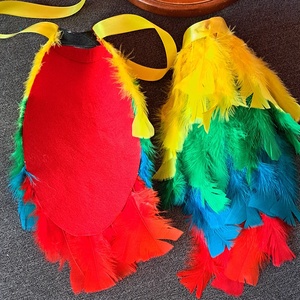 Színes Papagáj jelmez � látványos, különleges megjelenés - ruha & divat - jelmez & álarc - jelmez - Meska.hu