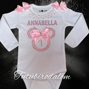 Szülinapi body/póló egyedi névvel és számmal, Baba - mama, Babaruházat, Baba body, Mindenmás, MESKA