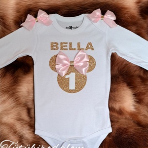 Szülinapi body/póló egyedi névvel és számmal, Baba - mama, Babaruházat, Baba body, Mindenmás, MESKA