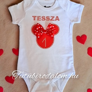 Szülinapi body/póló egyedi névvel és számmal, Baba - mama, Babaruházat, Baba body, Mindenmás, MESKA