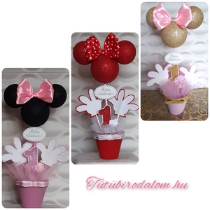 Egérkés 1. születésnapi asztaldísz / dekoráció, Otthon & Életmód, Dekoráció, Asztal és polc dekoráció, Asztaldísz, Mindenmás, MESKA