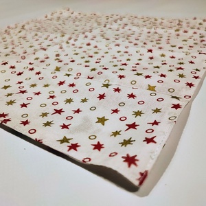 Kétoldalas karácsonyi szalvéta: fehér-piros/ 2 db - karácsony - karácsonyi lakásdekoráció - ünnepi asztaldekoráció - Meska.hu