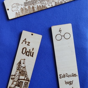 Könyvjelző , Könyv & Zene, Könyvjelző, Gravírozás, pirográfia, MESKA