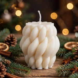 Csavart adventi gyertya - Meska.hu