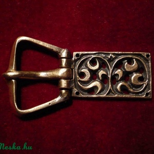 Életfával díszített bronz övcsat - Meska.hu