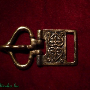 Életfával díszített bronz övcsat - Meska.hu
