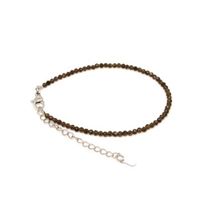 Fazettált arany obszidián golyós ásvány karkötő állítható kapoccsal 2�2,5mm, Ékszer, Karkötő, Ásványkarkötő, , MESKA