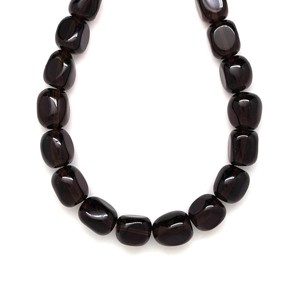 Füstkvarc pebble 12-14mm, Kellékek & szerszámok, Ásvány alapanyag, Ásványfüzér, , MESKA