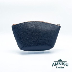 Sötétszürke mintás - sötét arany kettő cipzáras neszeszer I8021 - táska & tok - neszesszer - Meska.hu