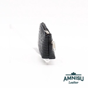 Sötétzöld krokkómintás kettő cipzáras kulcstartó B7006 - táska & tok - kulcstartó & táskadísz - kulcstartó - Meska.hu