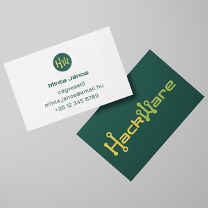 Egyedi névjegykártya tervezés - személyre szabott digitális dizájn - művészet - grafika & illusztráció - digitális - Meska.hu