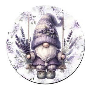 Hintázó Levendulás manó mintás bögre alátét, , , MESKA