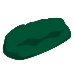 Zöld Relax Babzsák Kanapé Huzat, Otthon & Életmód, Bútor, Babzsák huzat, Babzsák, , MESKA