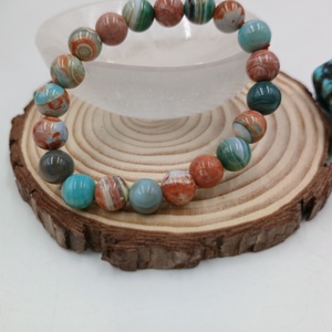 Mongóliai zöld achát, nyugalom köve - Meska.hu