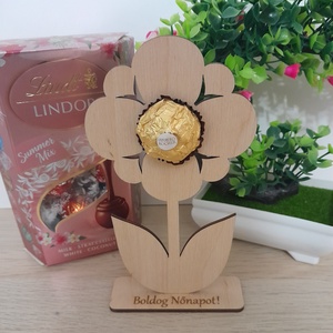 Nőnapi ajándék!, Otthon & Életmód, Dekoráció, Virágdekoráció, Virágcsokor, Gravírozás, pirográfia, MESKA