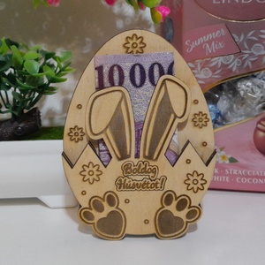 Húsvéti pénzátadó ! Névvel - esküvő - emlék & ajándék - nászajándék - esküvői pénzátadó doboz - Meska.hu