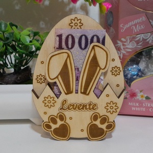 Húsvéti pénzátadó ! Névvel - esküvő - emlék & ajándék - nászajándék - esküvői pénzátadó doboz - Meska.hu