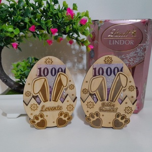 Húsvéti pénzátadó ! Névvel, Esküvő, Emlék & Ajándék, Nászajándék, Esküvői pénzátadó doboz, Gravírozás, pirográfia, MESKA