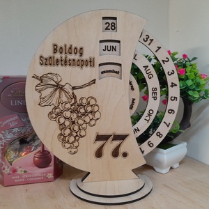 Öröknaptár, Otthon & Életmód, Dekoráció, Fali és függő dekoráció, Falinaptár & Öröknaptár, Gravírozás, pirográfia, MESKA