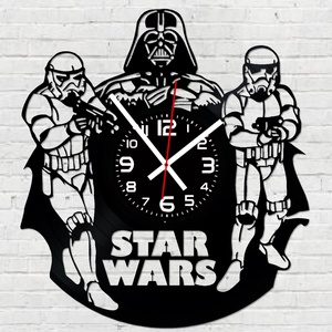 Star Wars bakelitlemez falióra! - Meska.hu