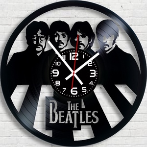 Beatles bakelitlemez falióra! - Meska.hu