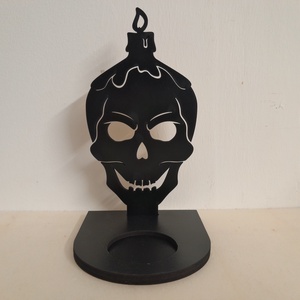 Halloween mintás árnyék lámpa, mécsestartó! - otthon & életmód - dekoráció - halloween - halloweeni dekoráció - Meska.hu