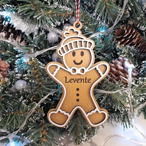 Mézeskalács karácsonyfadíszek névvel! - Meska.hu