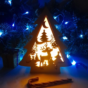 Karácsonyi lámpás! - karácsony - karácsonyi lakásdekoráció - karácsonyi lakásdíszek - Meska.hu