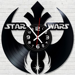 Star Wars bakelitlemez falióra! - Meska.hu