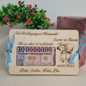 Esküvői első 10milliós pénzátadó - Meska.hu