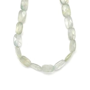 Prehnit fazettált téglalap 9-10x14mm, Kellékek & szerszámok, Ásvány alapanyag, Ásványfüzér, , MESKA