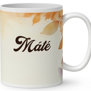 Névvel kérhető - Aranyos őszi manó mintás bögre - otthon & életmód - konyhafelszerelés, tálalás - tálalás - bögre & csésze - Meska.hu