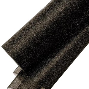 23,5 cm-es snow organza tekercs - fekete - kellékek & szerszámok - méteráru - dekorációs alapanyag - Meska.hu