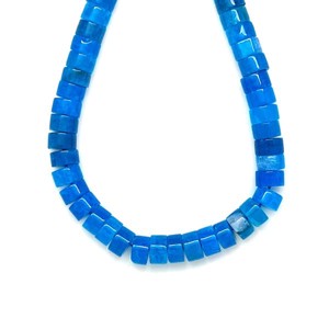 Achát hőkezelt szinezett kék korong 8x5mm, Kellékek & szerszámok, Ásvány alapanyag, Ásványfüzér, , MESKA