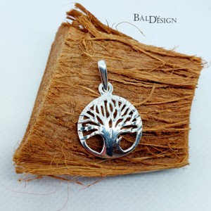 Ezüst kicsi életfa medál, Ékszer, Nyaklánc, Medál, , MESKA