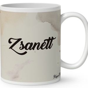 Névvel kérhető - Sütifaló kávés manó lány mintás bögre - otthon & életmód - konyhafelszerelés, tálalás - tálalás - bögre & csésze - Meska.hu