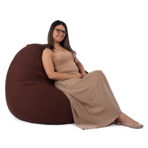 Barna XXL Babzsákfotel, , , MESKA