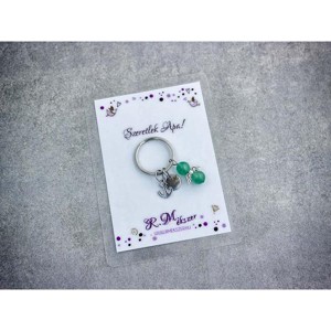 Szeretlek Apa kulcstartó aventurinnal, Táska & Tok, Kulcstartó & Táskadísz, Kulcstartó, , MESKA