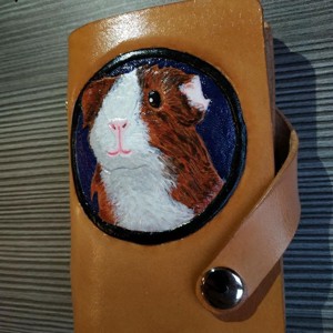 Tengerimalacos igazolványtartó - táska & tok - pénztárca & más tok - kártyatartó & irattartó - Meska.hu