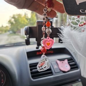 Egyedi autó visszapillantó dísz - otthon & életmód - autó - visszapillantó dísz - Meska.hu