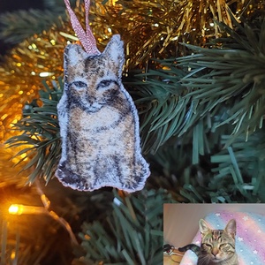 Egyedi karácsonyfadísz - karácsony - karácsonyi lakásdekoráció - karácsonyfadíszek - Meska.hu