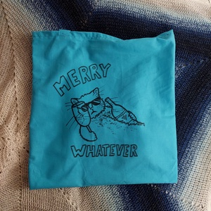 Merry Whatever cicás táska - táska & tok - bevásárlás & shopper táska - shopper, textiltáska, szatyor - Meska.hu