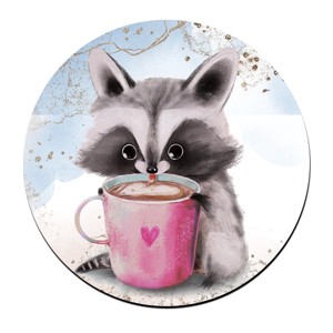 Mosómaci mintás bögre alátét, , , MESKA