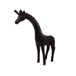 Réz figura zsiráf fekete 4x14cm, Otthon & Életmód, Dekoráció, Dísztárgy, , MESKA