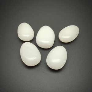 25/30mm Jáde fehér csepp, Kellékek & szerszámok, Ásvány alapanyag, Marokkő, , MESKA