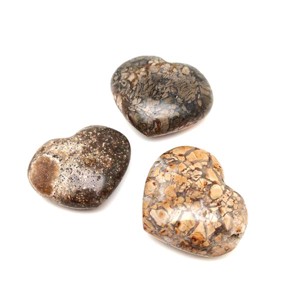 Jáspis ibis szív 3-4cm, Kellékek & szerszámok, Ásvány alapanyag, Ásvány figura, , MESKA