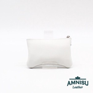 Fehér - rosegold ívelt egy cipzáras kulcstartó C3002 - táska & tok - kulcstartó & táskadísz - kulcstartó - Meska.hu