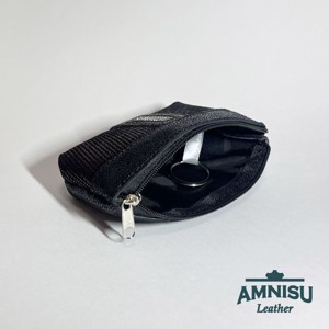 Fekete - bronz mintás egy cipzáras egyenes kristály köves kulcstartó E8020 - táska & tok - kulcstartó & táskadísz - kulcstartó - Meska.hu