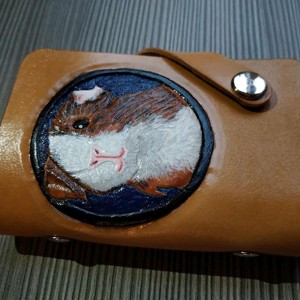 Tengerimalacos igazolványtartó - táska & tok - pénztárca & más tok - kártyatartó & irattartó - Meska.hu